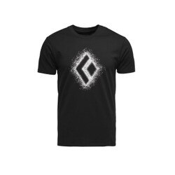 Black Diamond Chalked Up 2.0 Short Sleeve Tee Men's in Black